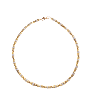 Collar Barrera Perla Dorada